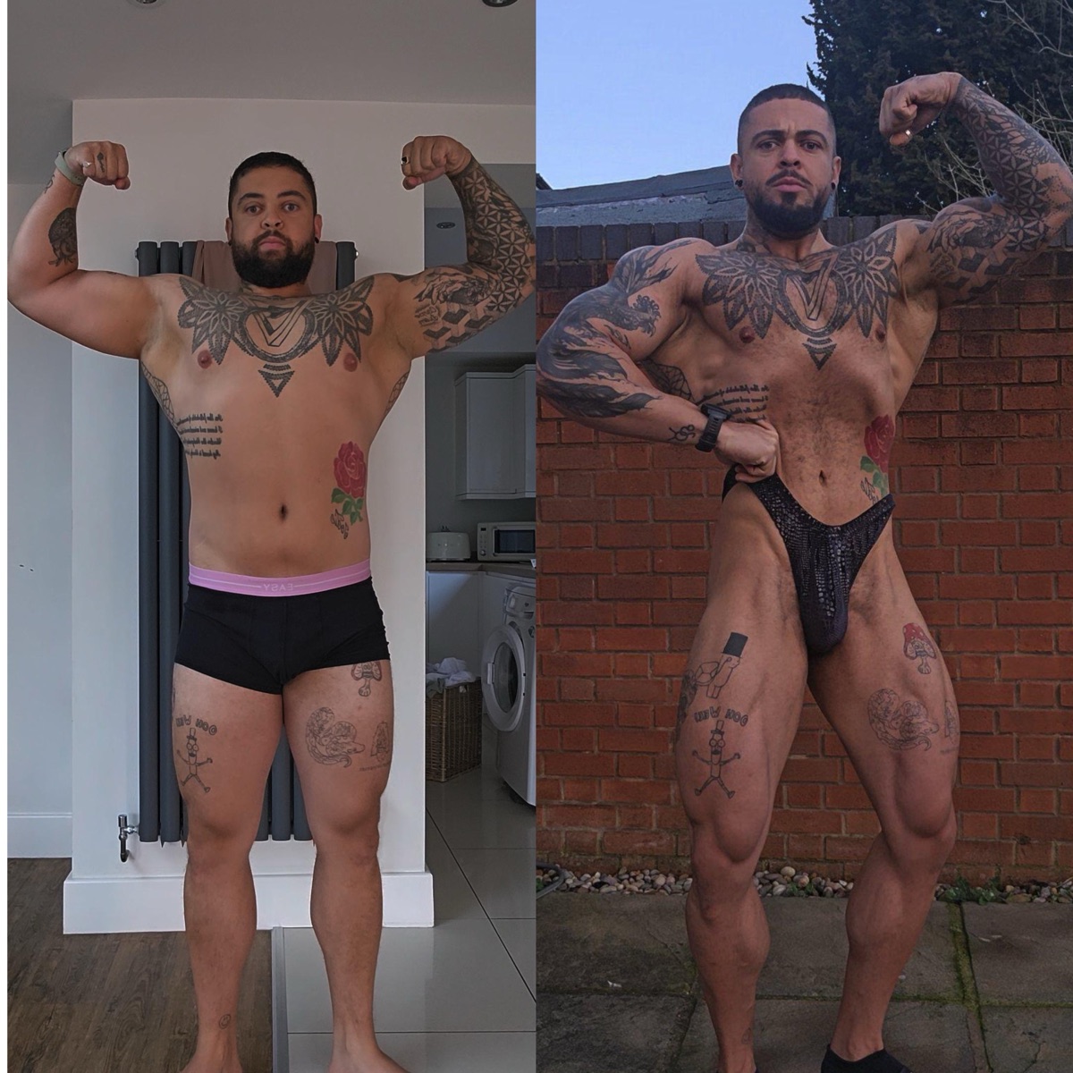 Alex, before and after coaching with Karel