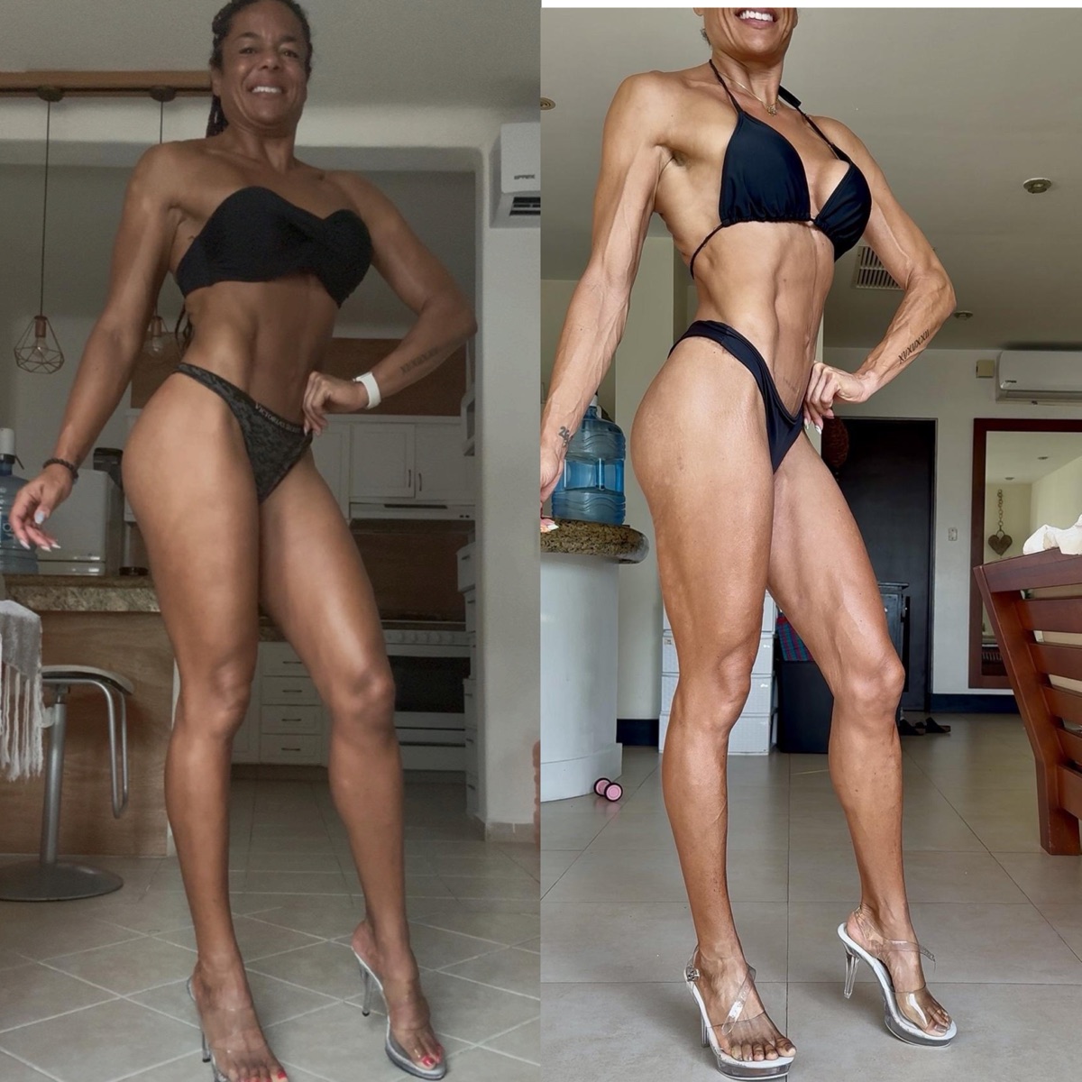 Annabelle, before and after coaching with Karel