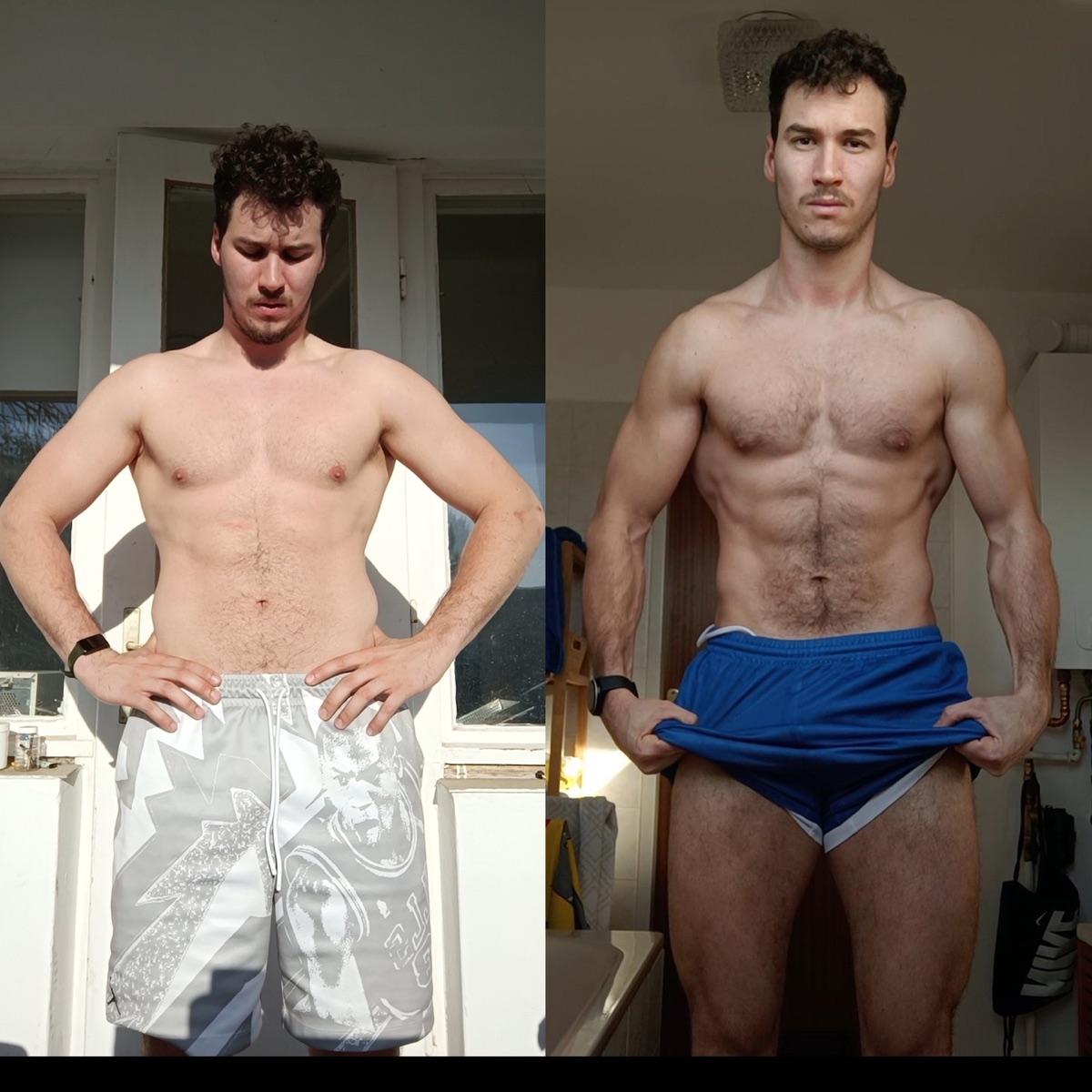 Petr, before and after coaching with Karel