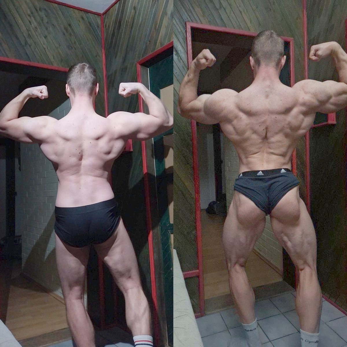 Tomas, before and after coaching with Karel